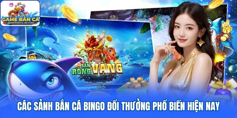 Các sảnh bắn cá Bingo đổi thưởng phổ biến hiện nay