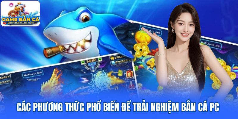 Các phương thức phổ biến để trải nghiệm bắn cá PC