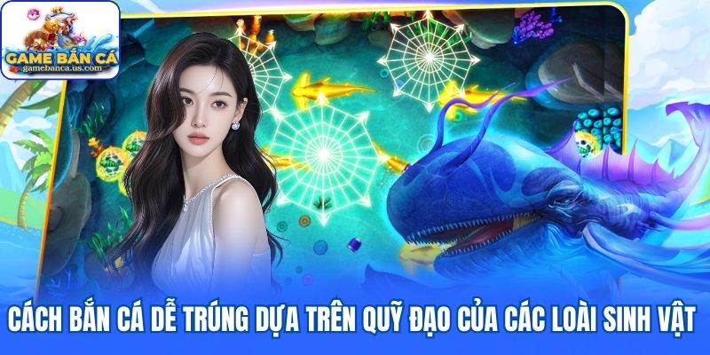 Cách bắn cá dễ trúng dựa trên quỹ đạo của các loài sinh vật